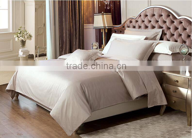 luxury cotton plain hotel bedlinens