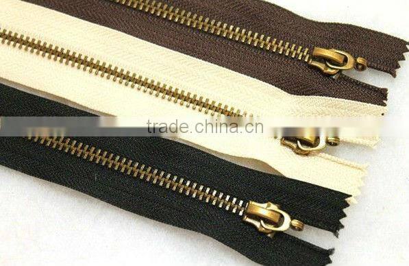 2013 high quanlity jackets metal zipper long chain