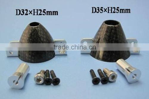 Carbon Fiber Spinner RC Aircraft Parts D32 D35 Spinners for 10'' ~ 13'' Folding Propeller