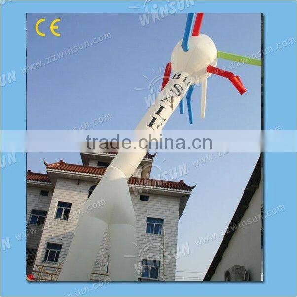 Advertising inflatable sky tube/Waving air dancer,windy man(One leg)