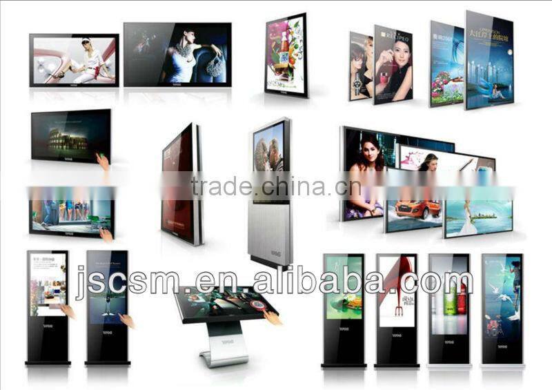 cheap 15/19/22/26/32/42/55 inch lcd bus video advertising player with HD good resolution, optional wifi