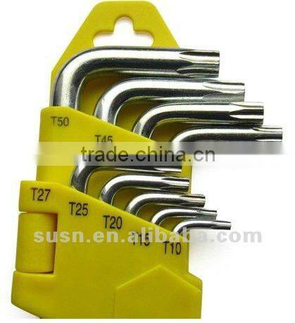 Hot Product 9 PCS Metric and SAE Hex Key Set Hand Tool