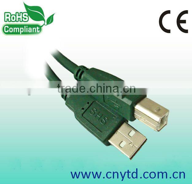 Good quality flat data line am to bm usb 2.0 printer cable