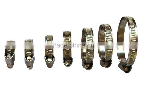stainless steel tightener german style hose clamp