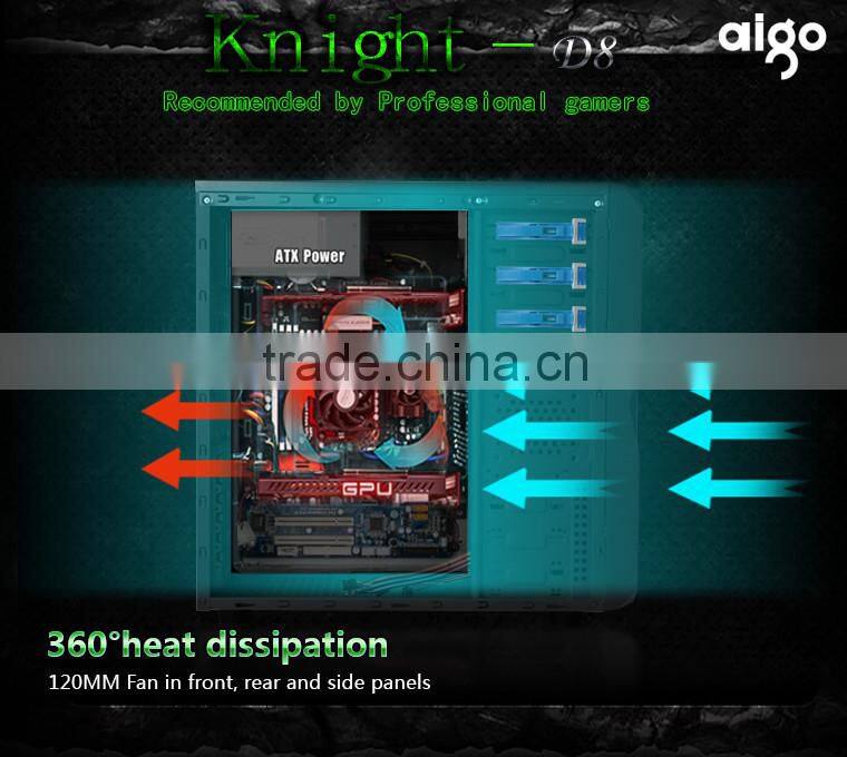 aigo D8 ATX water cooled DIY Split-type Gaming Computer Case