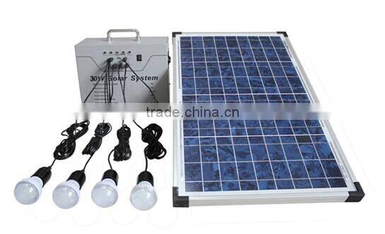 ES0107 Hot Led Mini 10W Portable DC solar Lighting kit for wholesale