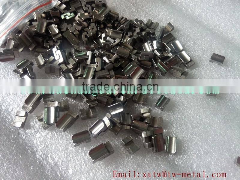 Ti6AL4V titanium bicycle cable stops titanium cable guide stops for bike