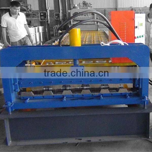 Trapezoidal IBR Color Steel zinc roofing sheet making machine