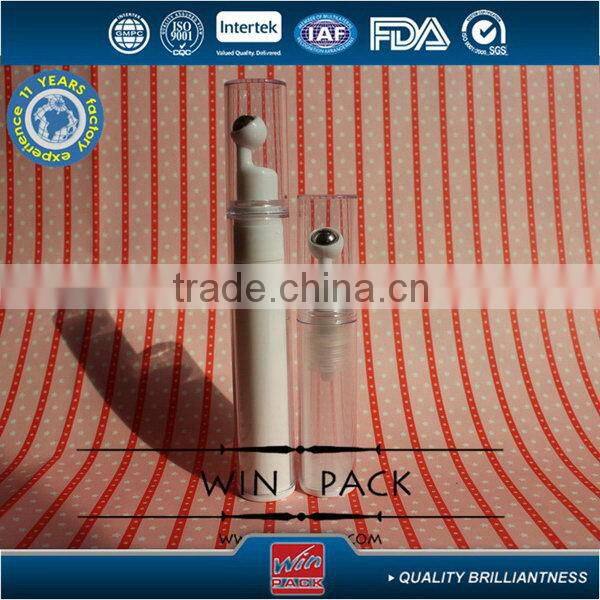 Modern crazy selling golden airless cosmetic bottle