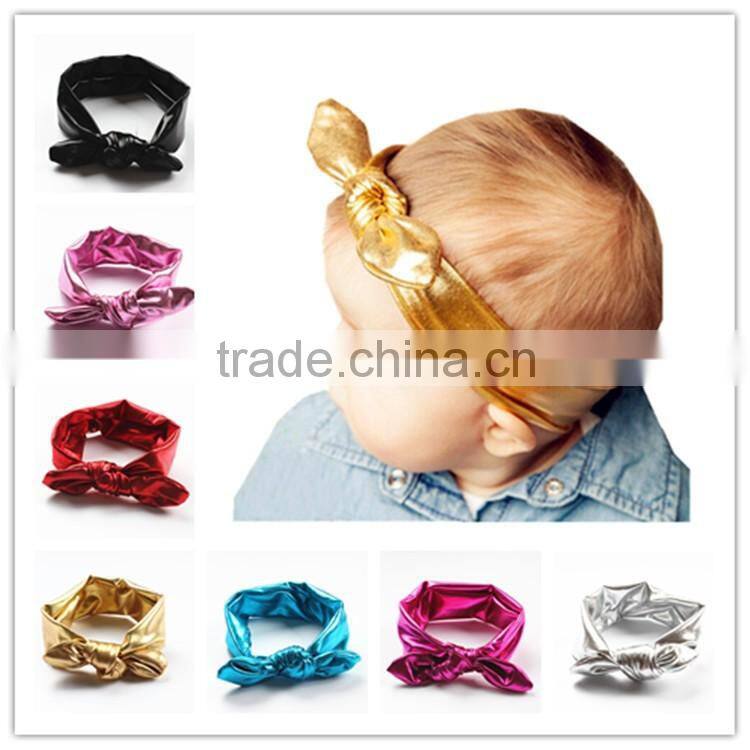 European Style Promotional Hot Sale Vintage Baby Headband Girl Knot Headbands