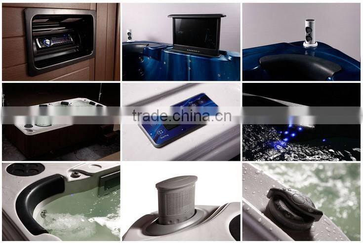 Good quality Acrylic JY8803 balboa system swim spa with cover