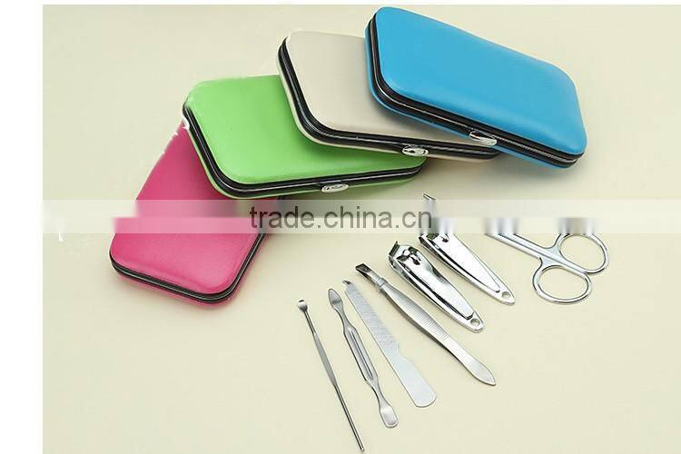 Bonvatt 7pcs manicure set for women wholesale smc gifts pedicure tool