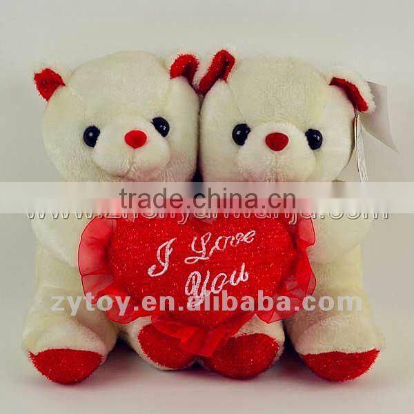 Lovely Plush Valentine Bear Stuffed plush angel bear