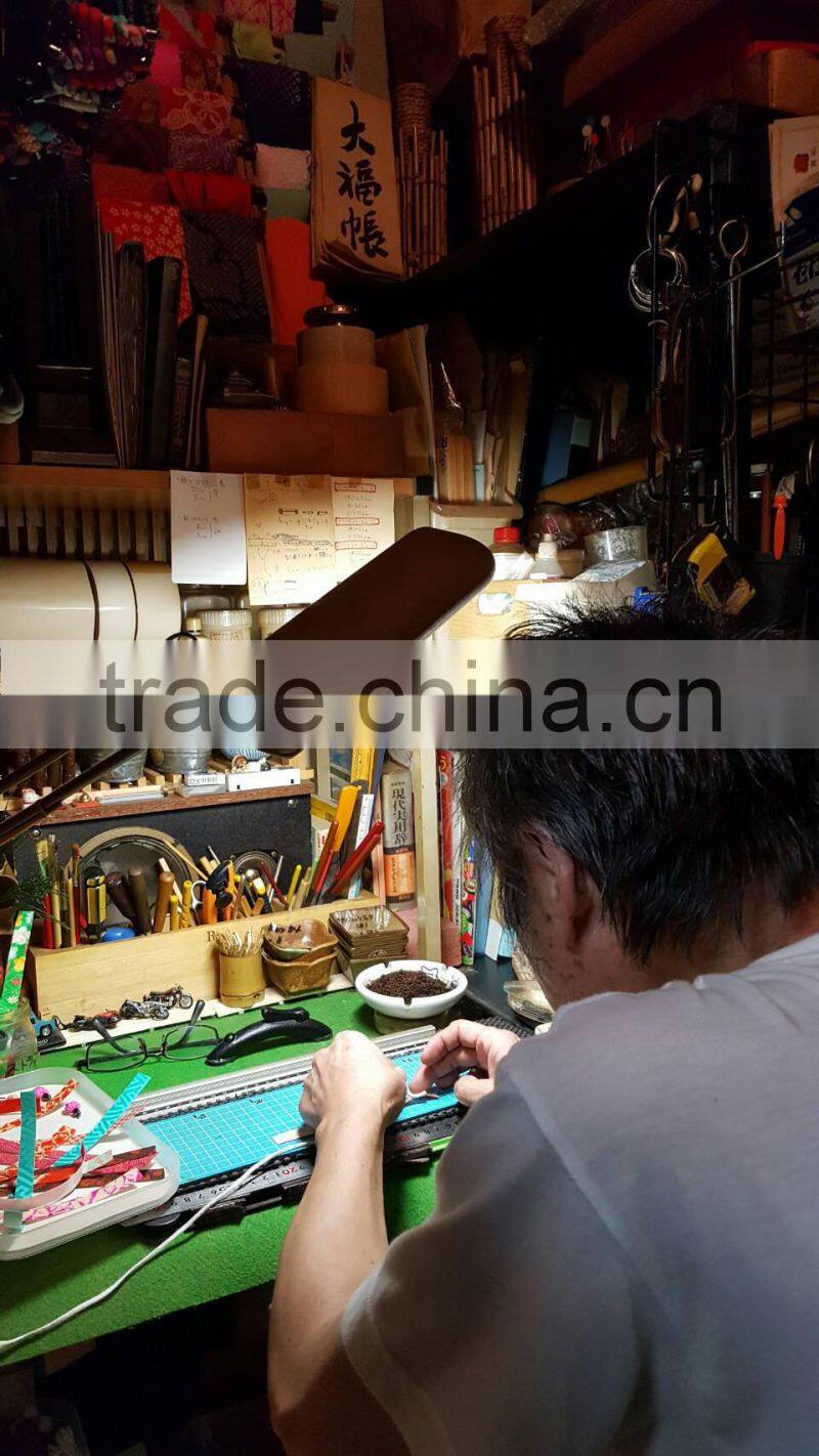 Japanese Handmade Fashion Earrings from Kimono Fabric