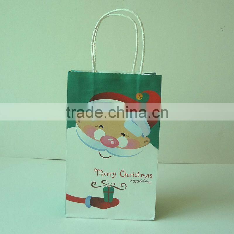 durable custom promotional paper gift packaging bag wholesale