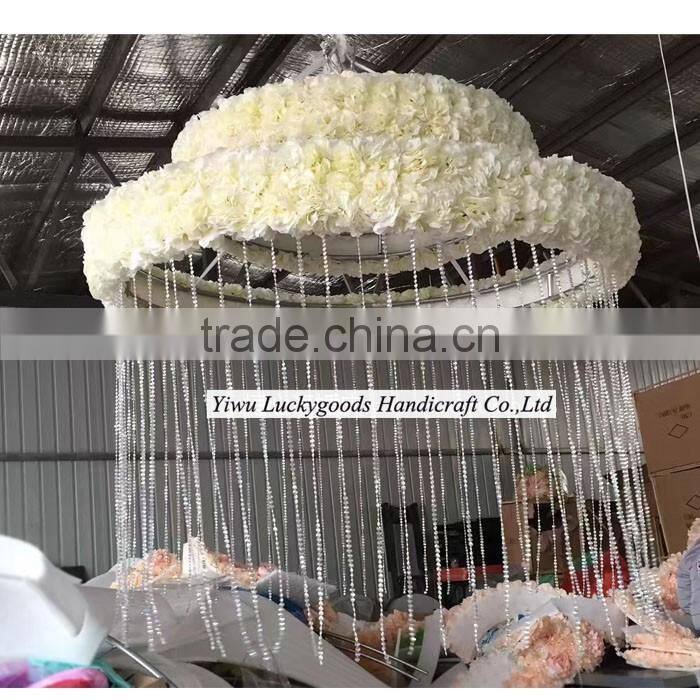LDJ559 white wedding hanging circle wholesale