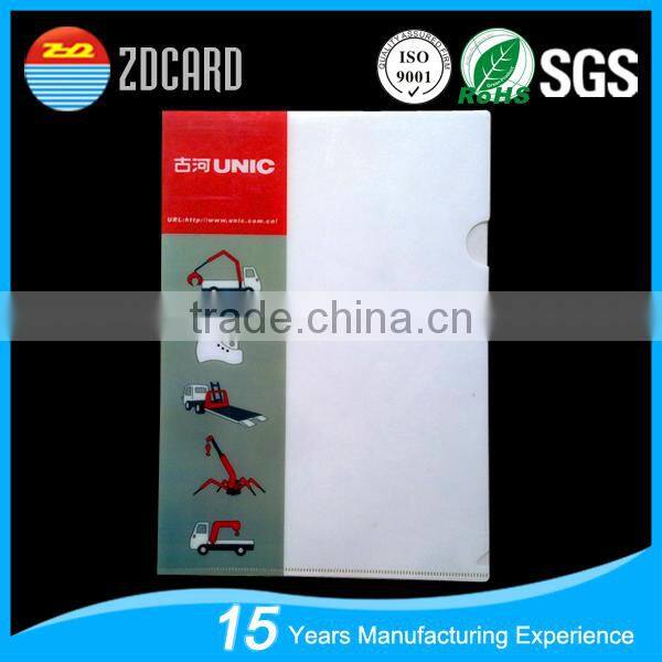 PP plastic file folder in file folder