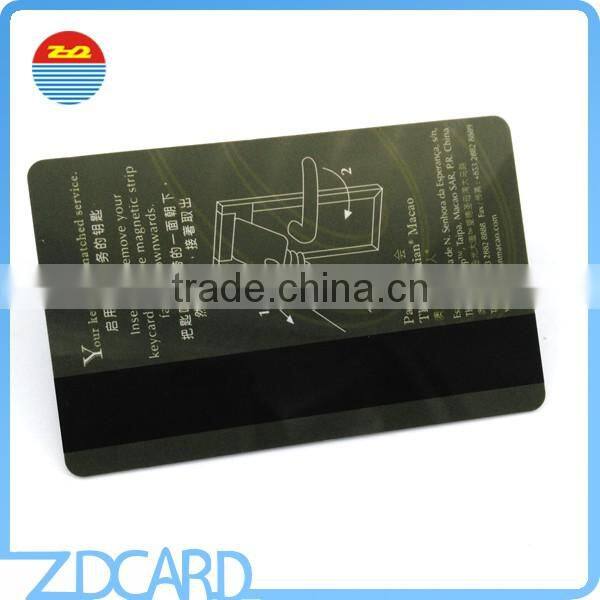 Cr80 Hico/Loco Magnetic Hotel Door PVC Key Card