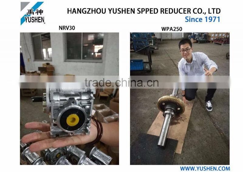WPDA50 Ratio 40 electric motor reduction gearbox reducer gearbox speed reducer gearbox