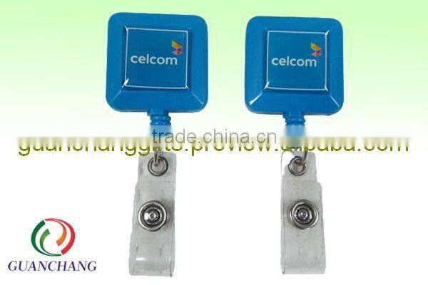 latticework badge reel, black blank yoyo reels