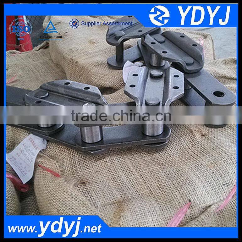 Sleeve roller chain for bucket elevator