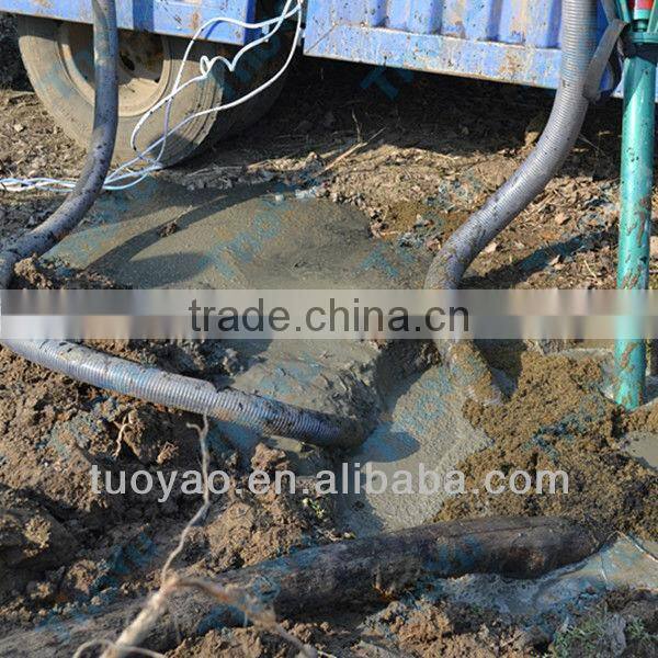 cow farm used Solid Liquid Manure Seperator to dispose cow manure
