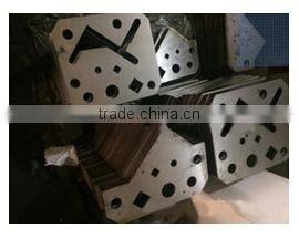 Blade for combined punching and shearing