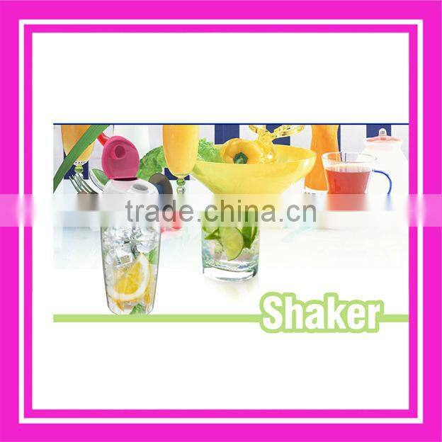 plastic shaker & ice shaker & plastic juice shaker