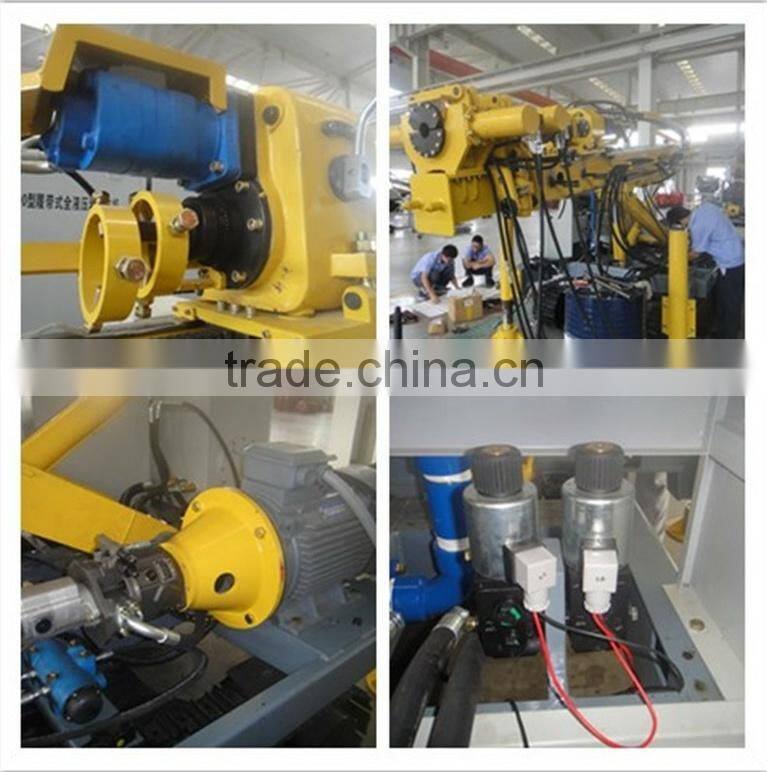 Jet grouting drilling rig with dth equipment