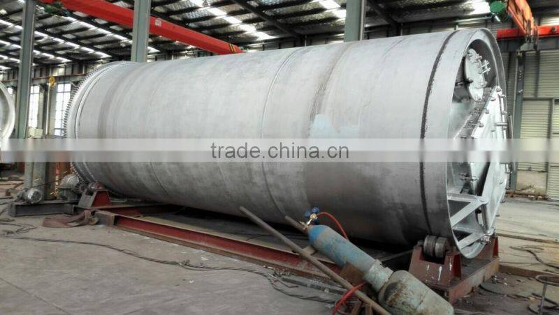 2016Hot Sale Pyrolysis Tyre Oil Machine Refining Waste Tyre Equipment
