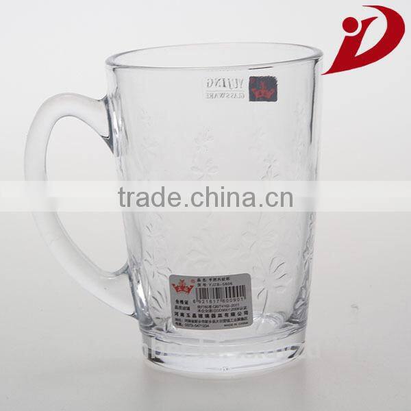 Hot sale mini wine glass cup handle wine glass cup