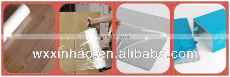 Printed protection film for floor and carpet