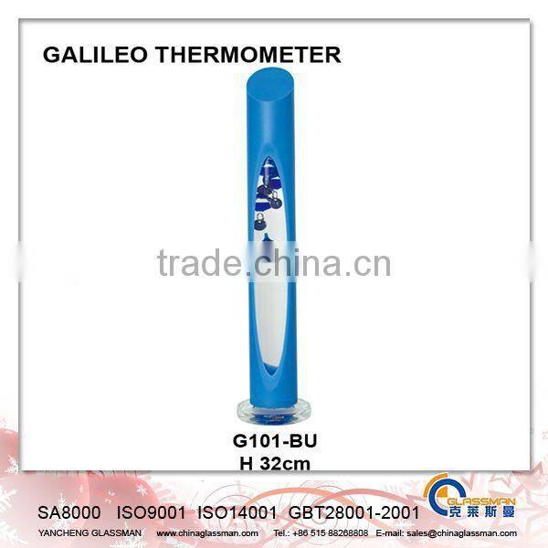 Galileo thermometer Interesting Decoration G101-BU