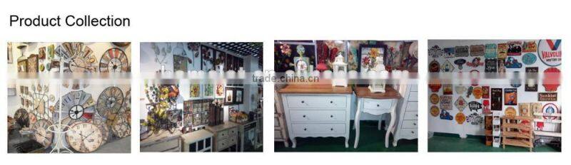 Popular Style ! 2016 Decorative Square Wooden MDF Wall Clock