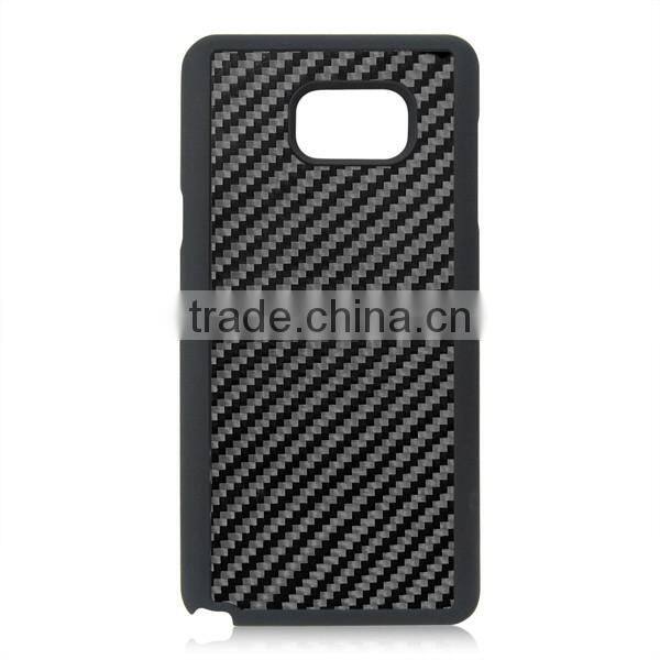 Carbon fiber case for Samsung , Carbon fiber patch protective case for Samsung S5