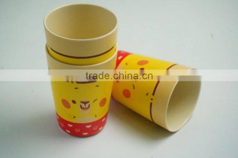 Eco-friendly bamboo fibre drinking cup