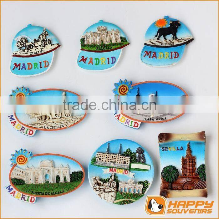 Different country tourism souvenirs fridge magnet sticker for gifts