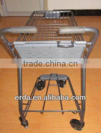 Stock Metal Grocery Shopping Cart & Trolley