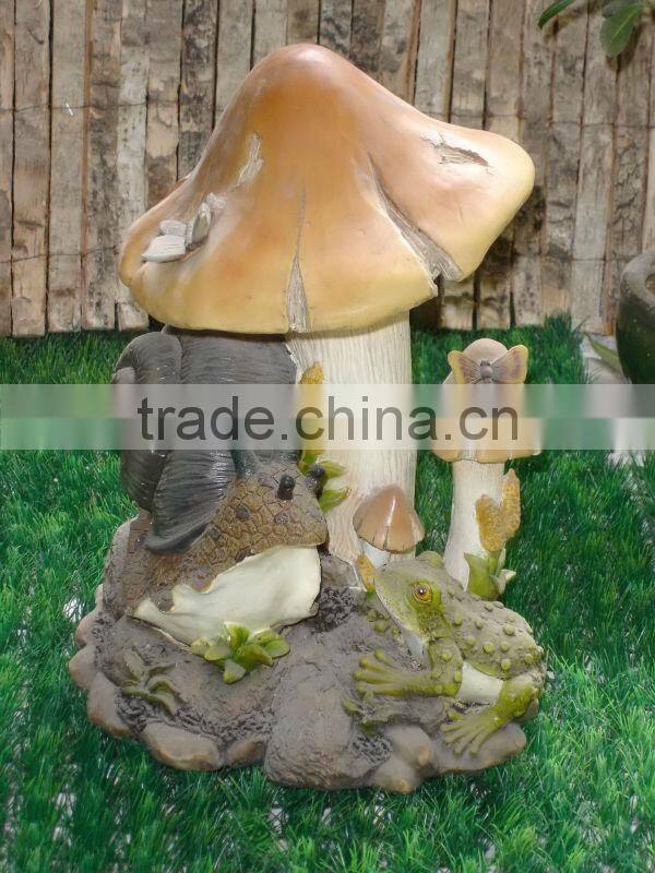 Animal decoration snail and mushroom outdoor gardening yard decor