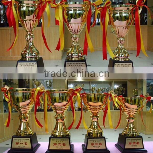 Custom new design sports prize alloy cup trophy award
