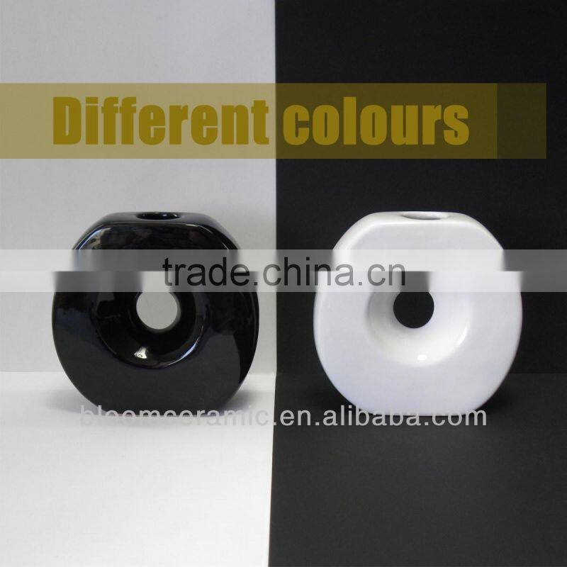 New design ceramic flower vase,decoration vase wholesale