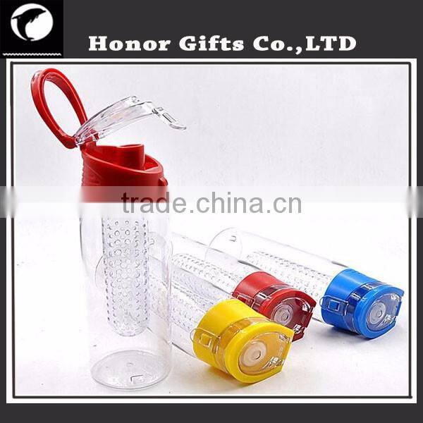 Private Label Fruit Infuser Joyshaker Water Bottle BPA Free