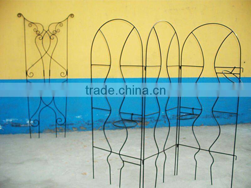 wrought iron trellis