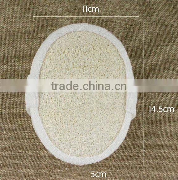 100% organic Natural Oval shape Loofah Luffa Loofa Bath Sponge