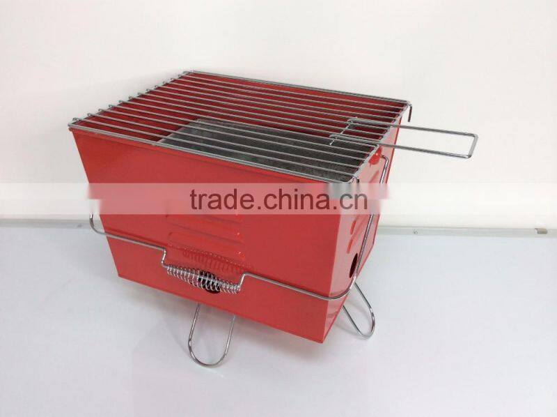 Portable Camping Garden Charcoal Barbecue Bucket BBQ Grill For Outdoor Cooking