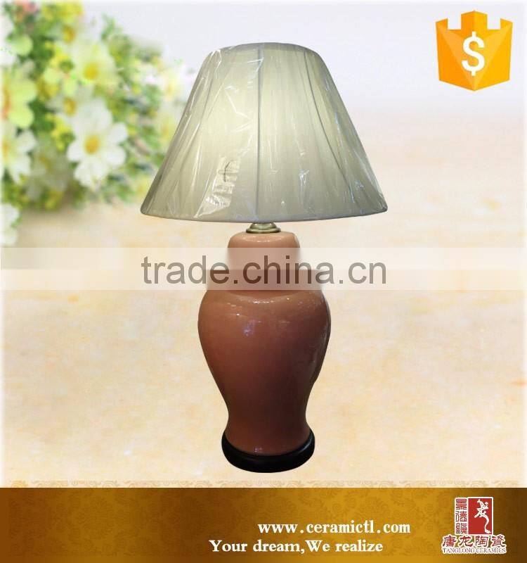 Jingdezhen factory made ceramic table lamp for sale