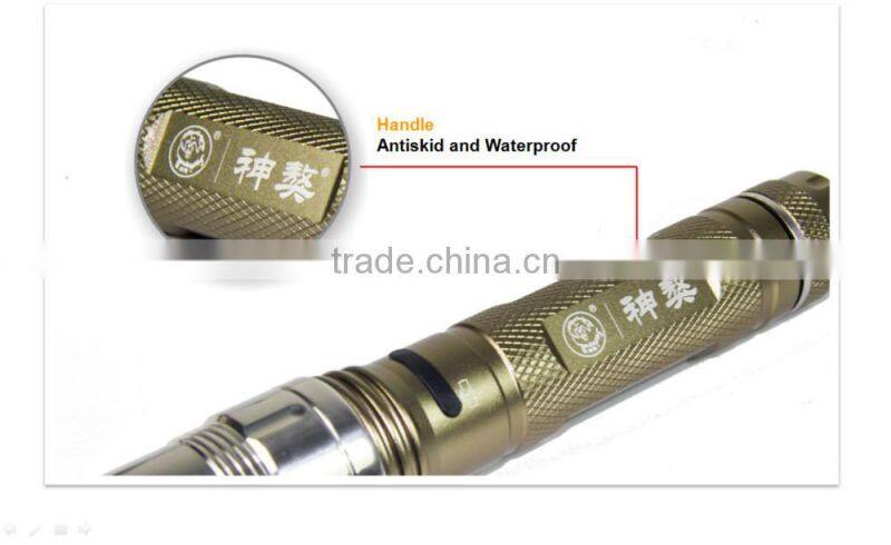 Mini Pocket Outdoor Aluminum LED Flashlight Waterproof Camping Flashlight for Emergency lighting