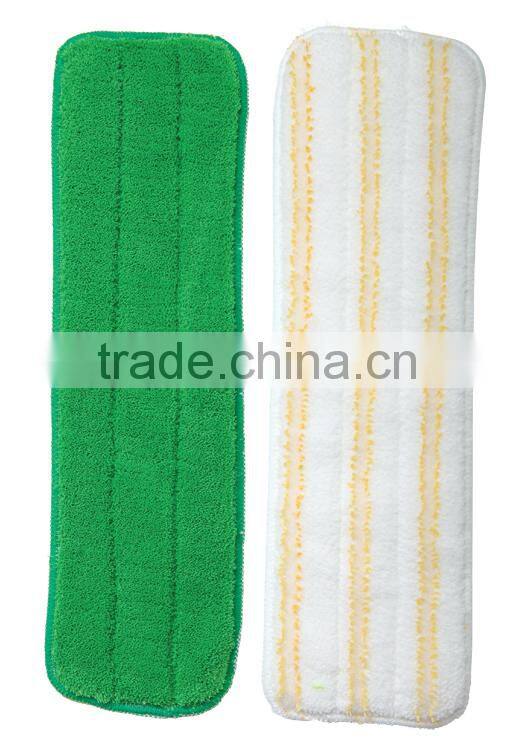 Hot sell microfiber cloth disposable flat mop pad