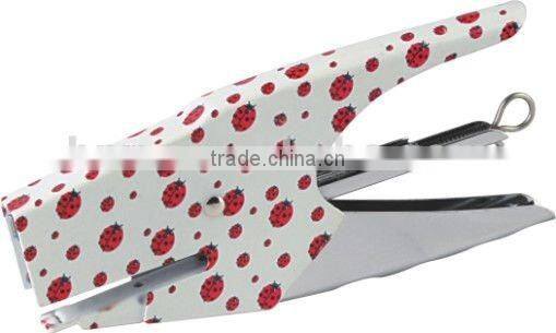 2013 new printed fashion stapler with display box packing