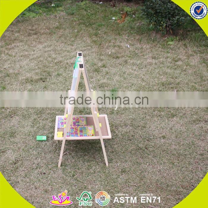 2017 wholesale baby wooden sketchpad toys mini kids wooden sketchpad toys, educational children wooden sketchpad toys W12B095